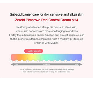 Zeroid - Pimprove Red Control Cream ph4 80ml - Koreabe