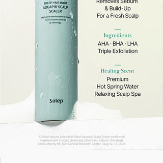 Solep - Аквапилинг для кожи головы Hair Root Aquapik Scalp Scaler 250 мл