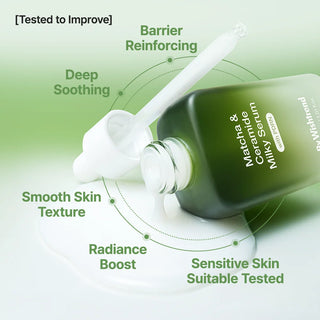By Wishtrend - Matcha Ceramide Milky Serum 30ml