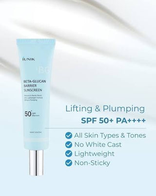 IUNIK - Beta Glucan Barrier Sunscreen 60ml