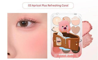 Colorgram X Loopy - Pin Point Eyeshadow Palette 2 Colors - Koreabe