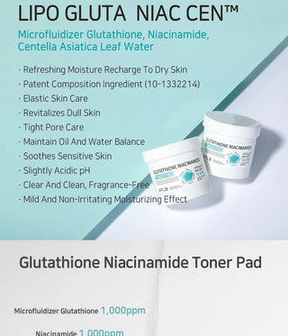 APLB - Glutathione Niacinamide Toner Pad 60ea