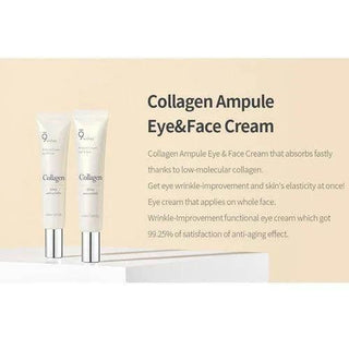 9wishes - Collagen Ampule Eye & Face Ampule Cream 40ml - Koreabe