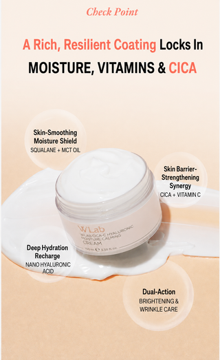 W Lab - Успокаивающий крем Cica C Hyaluronic Moisture 100 мл