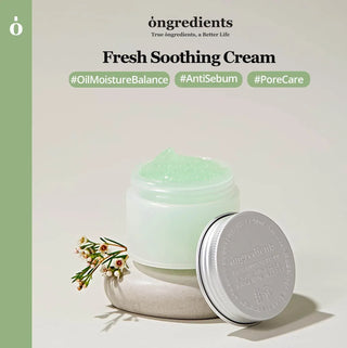 Ongredients - Fresh Soothing Cream 50ml x 2 - Koreabe