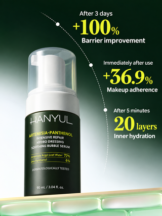 Hanyul - Artemisia Panthenol Soothing Bubble Serum 90ml