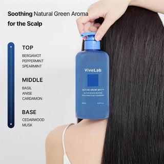 Vivelab - Active Biotin Peptide Solution Scalp Shampoo 550ml - Koreabe