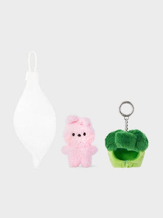 BT21 - COOKY Mini Minini Veggie Doll Keyring - Koreabe