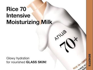Anua - Rice 70+ Ceramide Intensive Moisturizing Milk Lotion 150ml