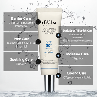 d'Alba - Water Barrier Anti Sun Aging Ampoule 50ml
