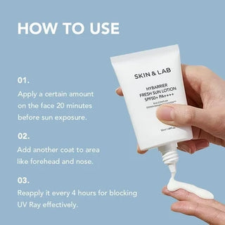 Skin&Lab - Hybarrier Fresh Sun Lotion SPF50+ PA++++ 50ml