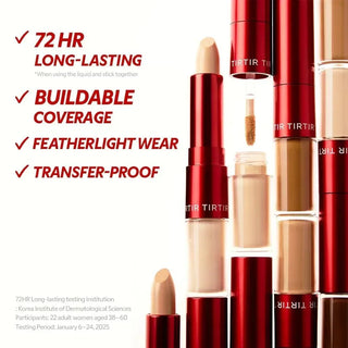 Tirtir - Glide & Hide Blurring Concealer - 3 Colors - Koreabe