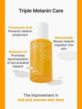 Celimax - Pore + Dark Spot Brightening Serum 30ml - Koreabe