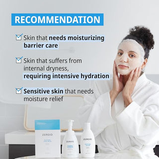 Zeroid - Soothing Sheet Mask 5ea