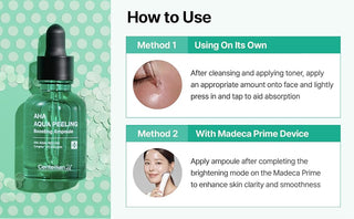 Centellian24 — Усиливающая ампула для пилинга с AHA кислотами Aqua Peeling Boosting Ampoule, 30 мл