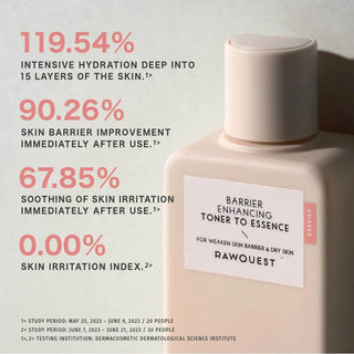 Rawquest - Barrier Enhancing Toner to Essence 200ml - Koreabe