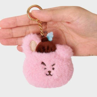 BT21 - COOKY Hoping Love Face Doll Keyring - Koreabe