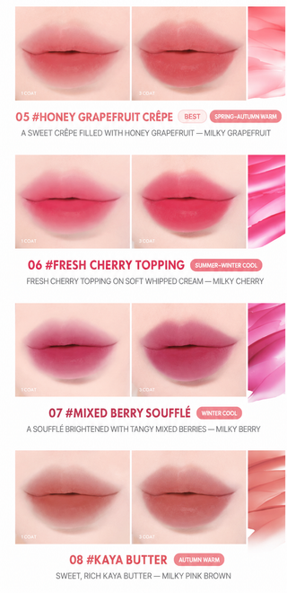 Lilybyred - Sweet Liar Milky Tint - 14 вариантов
