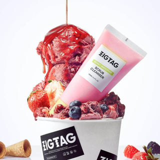 Zigtag - Berry Smoothie Scrub Cleanser 130ml - Koreabe