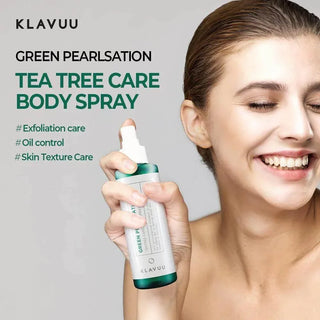 KLAVUU - Green Pearlsation Tea Tree Care Body Spray 100ml - Koreabe
