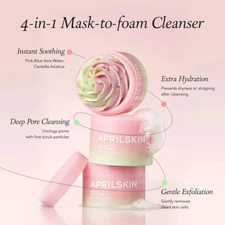 Aprilskin - Pink Aloe Pack Cleanser 120g - Koreabe