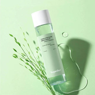 Veganifect - Clean and Glow Green Barkley First Essence 200ml - Koreabe