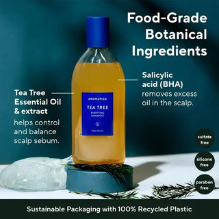 Aromatica - Очищающий шампунь с чайным деревом 400 мл