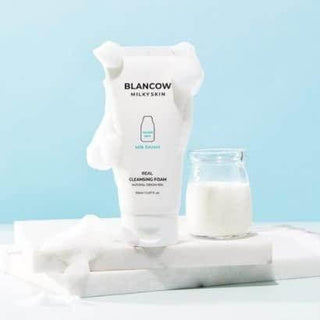 Blancow - Milky Skin Real Cleansing Foam 150ml - Koreabe