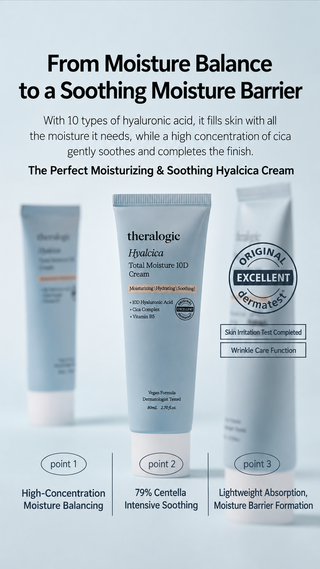 Theralogic - Hyalcica Total Moisture 10D Cream 80ml