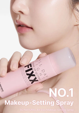 So Natural - Спрей-фиксатор для макияжа All Day Tight Make Up Setting FIXX 120мл