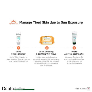 Dr Ato - Simple Cleanser 100ml - Koreabe