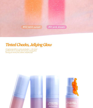 Unleashia - Tinted Drop Jellying Cheek - 2 Colors