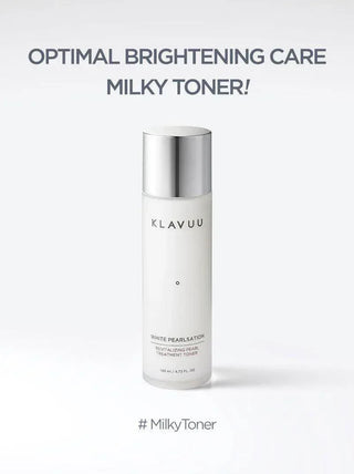 KLAVUU - White Pearlsation Treatment Toner 140ml - Koreabe
