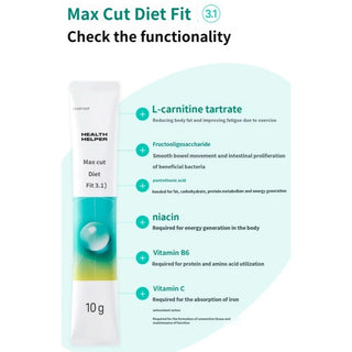 Health Helper - Max Cut Diet Fit 3.1 Лимон - 14 шт.