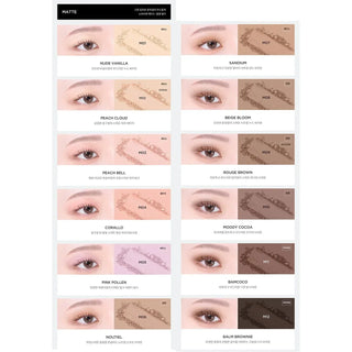 Tirtir - Airslick Pocket Eyeshadow - 38 Colors - Koreabe