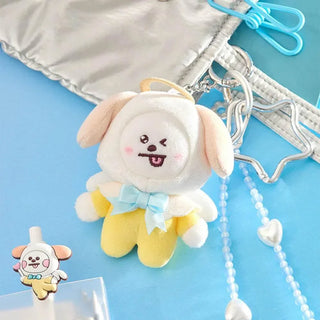 BT21 - CHIMMY Angel & Villain Angel Doll Keyring - Koreabe