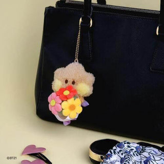 BT21 minini doll key ring [bouquet] - SHOOKY - Koreabe