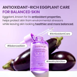 Papa Recipe - Сыворотка для очищения пор с баклажаном Eggplant Clearing Pore Fit Serum 30мл