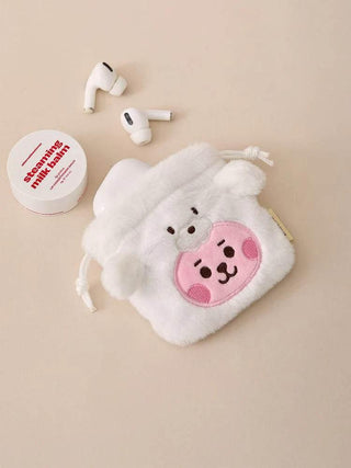 BT21 - COOKY Baby Fluffy String Mini Pouch - Koreabe