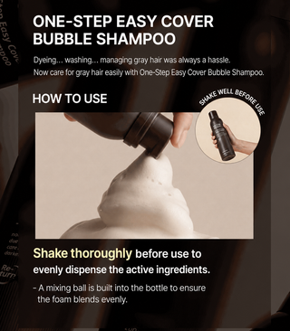 Modamoda - Шампунь-краска Easy Cover Bubble Shampoo 200мл