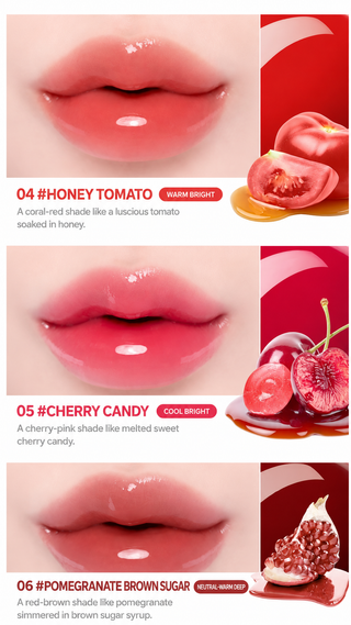 Lilybyred — Sugar Wrapping Tint Gloss — 8 оттенков