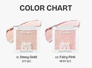 Milk Touch - Glow Effect 3D Highlighter - 2 Colors - Koreabe