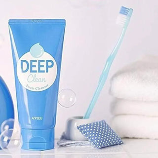 Apieu - Deep Clean Foam Cleanser 130ml - Koreabe