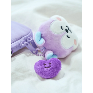 BT21 - MANG Basic Face Doll Keyring Smile - Koreabe