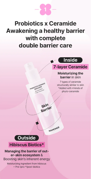 Mamonde - Увлажняющая эмульсия Probiotics Ceramide 150 мл