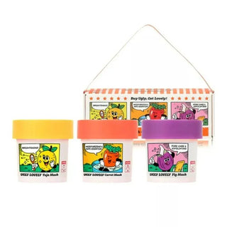 Ugly Lovely - Carrot/Yuja/Fig Mask 30ml each Set - Koreabe