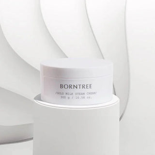 Borntree - Gold Milk Steam Cream 200 g - Koreabe