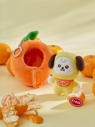BT21 - CHIMMY Baby Orange Party Doll Keyring - Koreabe