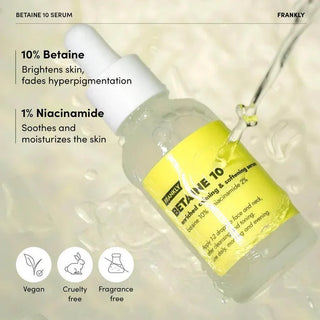 Frankly - Betaine 10 Enriched Calming & Softening Serum 30ml - Koreabe