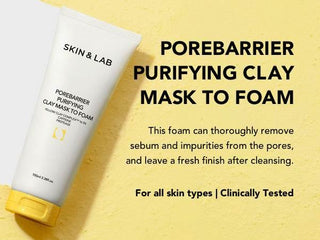 Skin&Lab - Porebarrier Puryfing Clay Mask to Foam 100ml - Koreabe